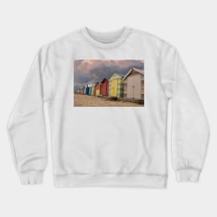 Brighton Beach Huts Crewneck Sweatshirt